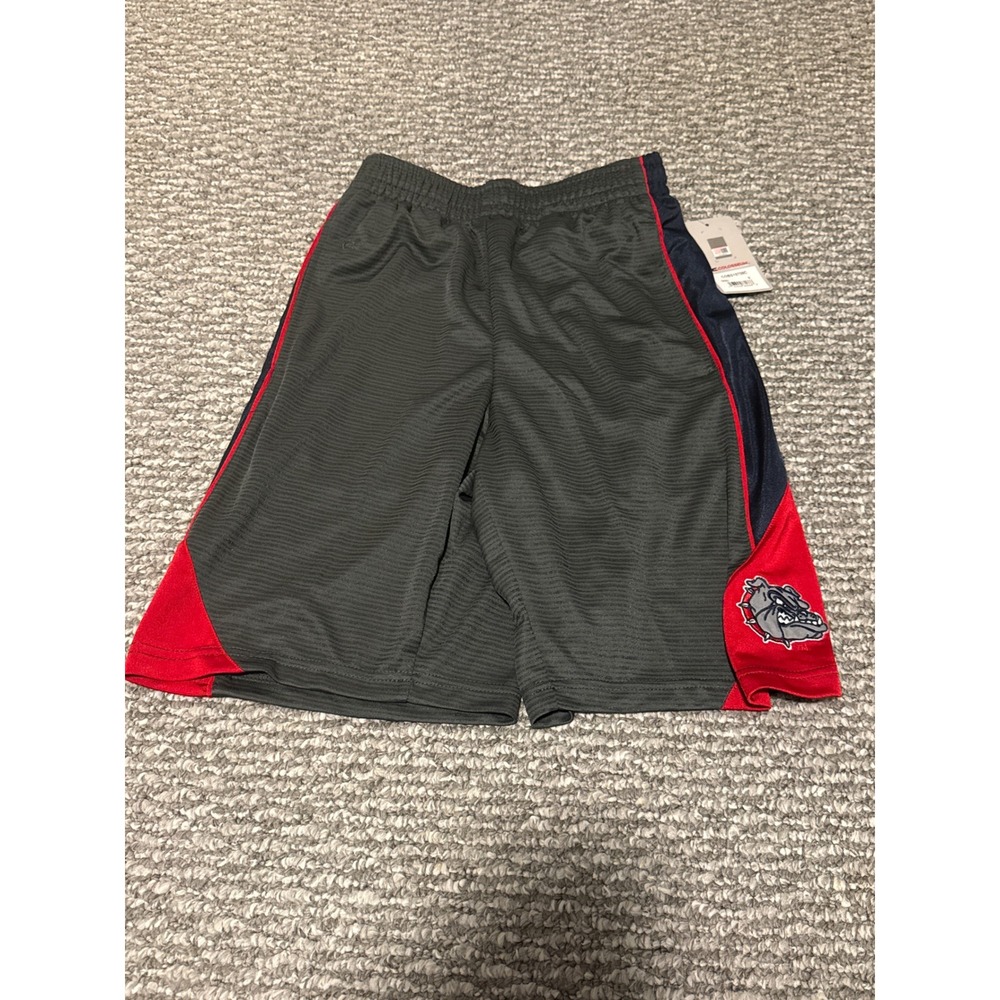 Colosseum Mens Fresno State Bulldogs Athletic Shorts Charcoal Grey Red Small NWT